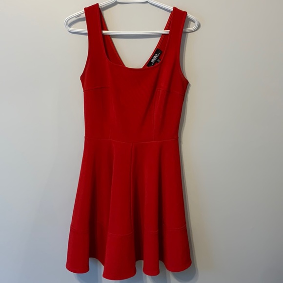 The PERFECT red cocktail dress-WORN ONCE - Picture 1 of 5